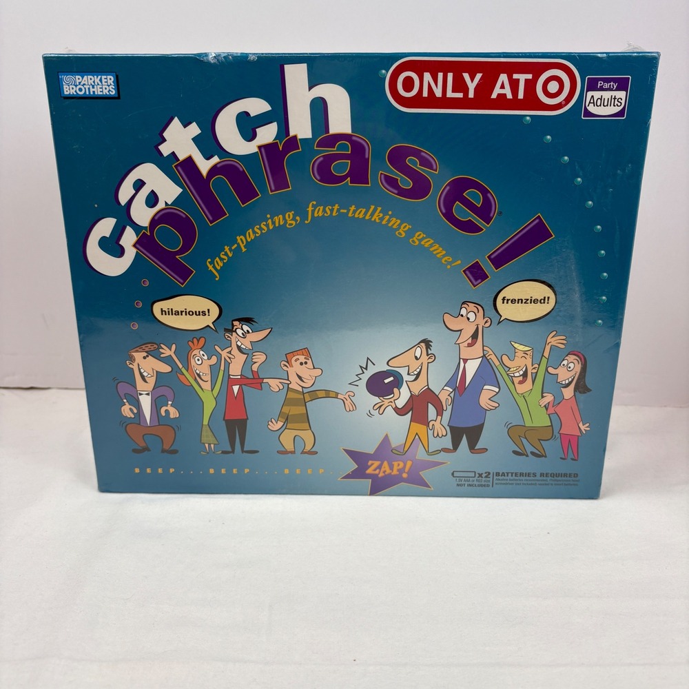 Parker Brothers Catch Phrase Board Game Target Exclusive Factory Sealed Adult